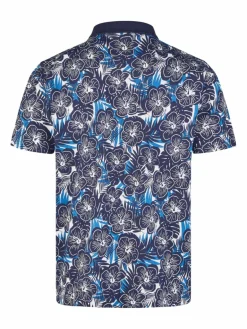 Daniel Hechter Poloshirts<Herren Poloshirt blau gemustert