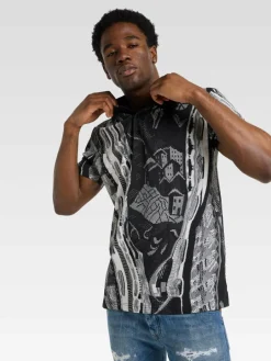 Herren Carlo Colucci Poloshirts>Herren Poloshirt - Eisath