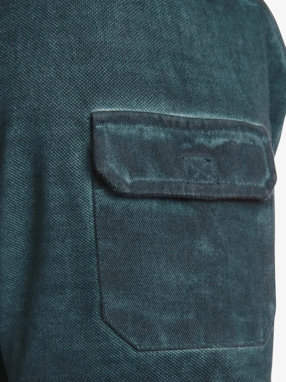 Jan Vanderstorm Poloshirts<Herren Poloshirt - ALSING petrol bedruckt