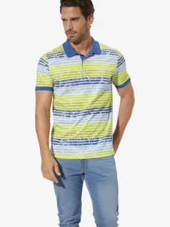 BABISTA Poloshirts<Herren Poloshirt - ARANOR gelb gestreift