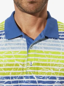 BABISTA Poloshirts<Herren Poloshirt - ARANOR gelb gestreift