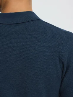 BLEND Poloshirts<Herren Poloshirt - BHALK blau uni