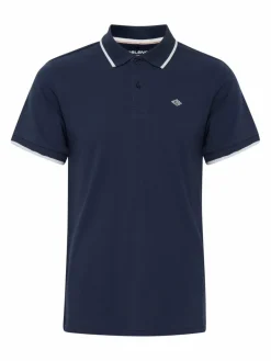 BLEND Poloshirts<Herren Poloshirt - BHAlsek blau uni
