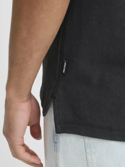 BLEND Poloshirts<Herren Poloshirt - BHEFRAN schwarz uni