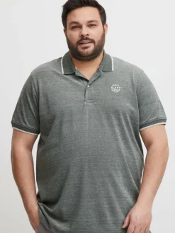 BLEND Poloshirts<Herren Poloshirt - BHNATE BT schwarz uni