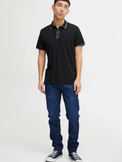 BLEND Poloshirts<Herren Poloshirt - BHPolo schwarz uni