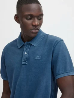 BLEND Poloshirts<Herren Poloshirt - BHPolo blau uni