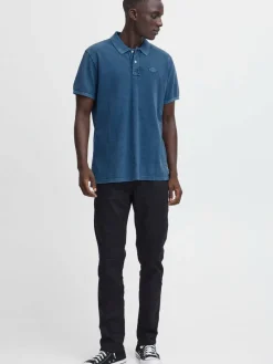 BLEND Poloshirts<Herren Poloshirt - BHPolo blau uni