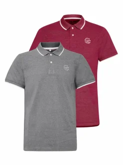 BLEND Poloshirts<Herren Poloshirt - BHPolo grau meliert