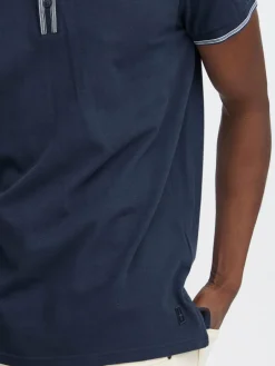 BLEND Poloshirts<Herren Poloshirt - BHPolo blau uni