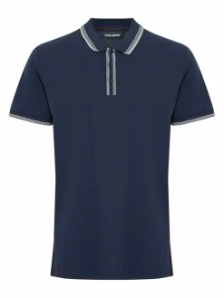 BLEND Poloshirts<Herren Poloshirt - BHPolo blau uni