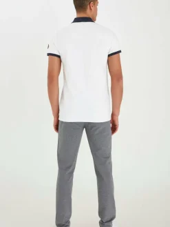 BLEND Poloshirts<Herren Poloshirt - BHRalf weiß uni