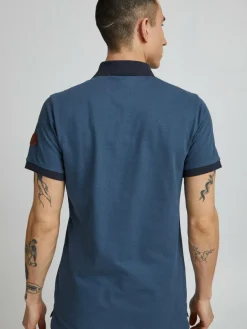 BLEND Poloshirts<Herren Poloshirt - BHRalf blau uni
