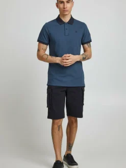BLEND Poloshirts<Herren Poloshirt - BHRalf blau uni