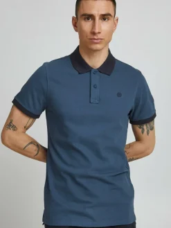 BLEND Poloshirts<Herren Poloshirt - BHRalf blau uni