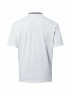 HUGO Poloshirts<Herren Poloshirt - Dodac RB weiß grau uni