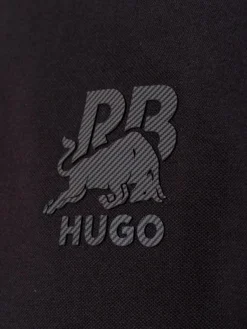 HUGO Poloshirts<Herren Poloshirt - Dodac RB schwarz uni