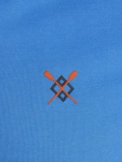 Charles Colby Poloshirts<Herren Poloshirt - EARL EMLYN blau uni