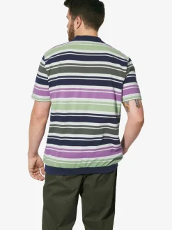 Charles Colby Poloshirts<Herren Poloshirt - EARL MORTBERT mehrfarbig gestreift