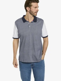 BABISTA Poloshirts<Herren Poloshirt - ELVENTO blau uni