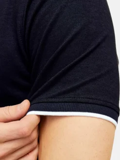 Jack & Jones Poloshirts<Herren Poloshirt - 2er Pack Paulos Mao blau uni