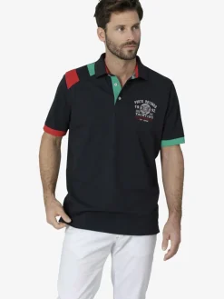 BABISTA Poloshirts<Herren Poloshirt - FLORENZO blau uni