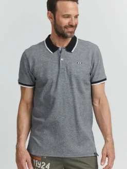 FQ1924 Poloshirts<Herren Poloshirt - FQEvander schwarz uni