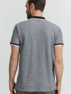 FQ1924 Poloshirts<Herren Poloshirt - FQEvander schwarz uni