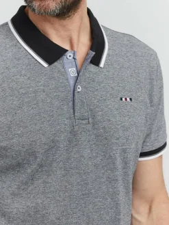 FQ1924 Poloshirts<Herren Poloshirt - FQEvander schwarz uni