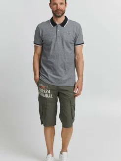 FQ1924 Poloshirts<Herren Poloshirt - FQEvander schwarz uni