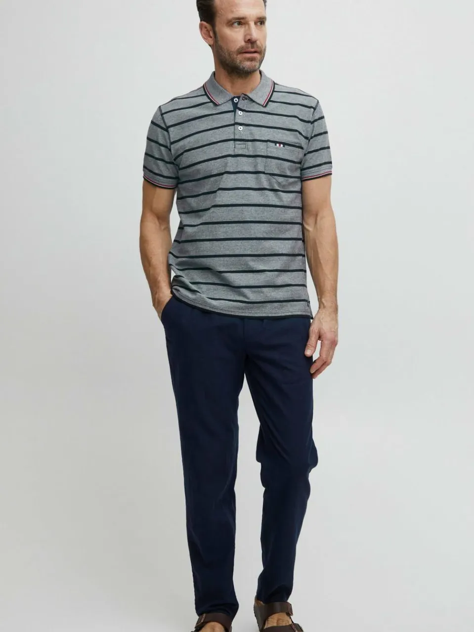 Herren FQ1924 Poloshirts>Herren Poloshirt - FQKnut