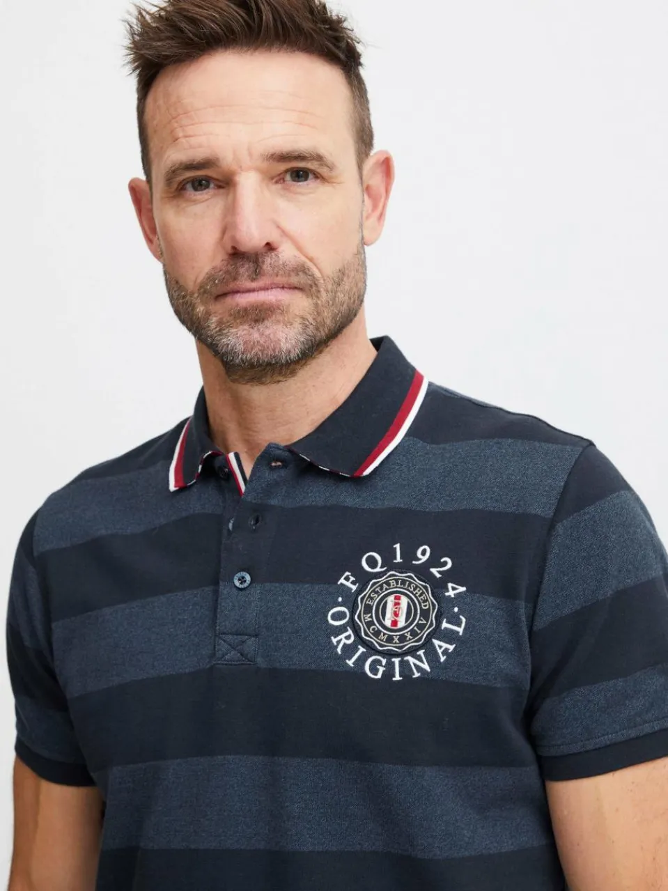 Herren FQ1924 Poloshirts>Herren Poloshirt - FQPeter