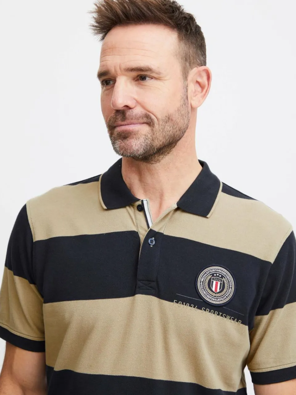 Herren FQ1924 Poloshirts>Herren Poloshirt - FQPeter