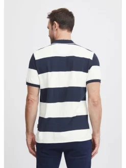 FQ1924 Poloshirts<Herren Poloshirt - FQPeter weiß gestreift