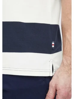 FQ1924 Poloshirts<Herren Poloshirt - FQPeter weiß gestreift