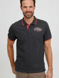 FQ1924 Poloshirts<Herren Poloshirt - FQWiar anthrazit bedruckt