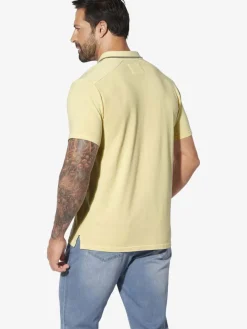 Jan Vanderstorm Poloshirts<Herren Poloshirt - GUNHELM gelb uni