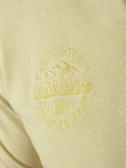 Jan Vanderstorm Poloshirts<Herren Poloshirt - GUNHELM gelb uni