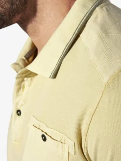 Jan Vanderstorm Poloshirts<Herren Poloshirt - GUNHELM gelb uni