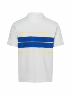 Gant Poloshirts<Herren Poloshirt - Heavy Rugger ecru blau gestreift