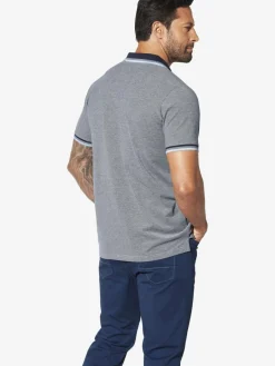 Jan Vanderstorm Poloshirts<Herren Poloshirt - HERFINN grau bedruckt