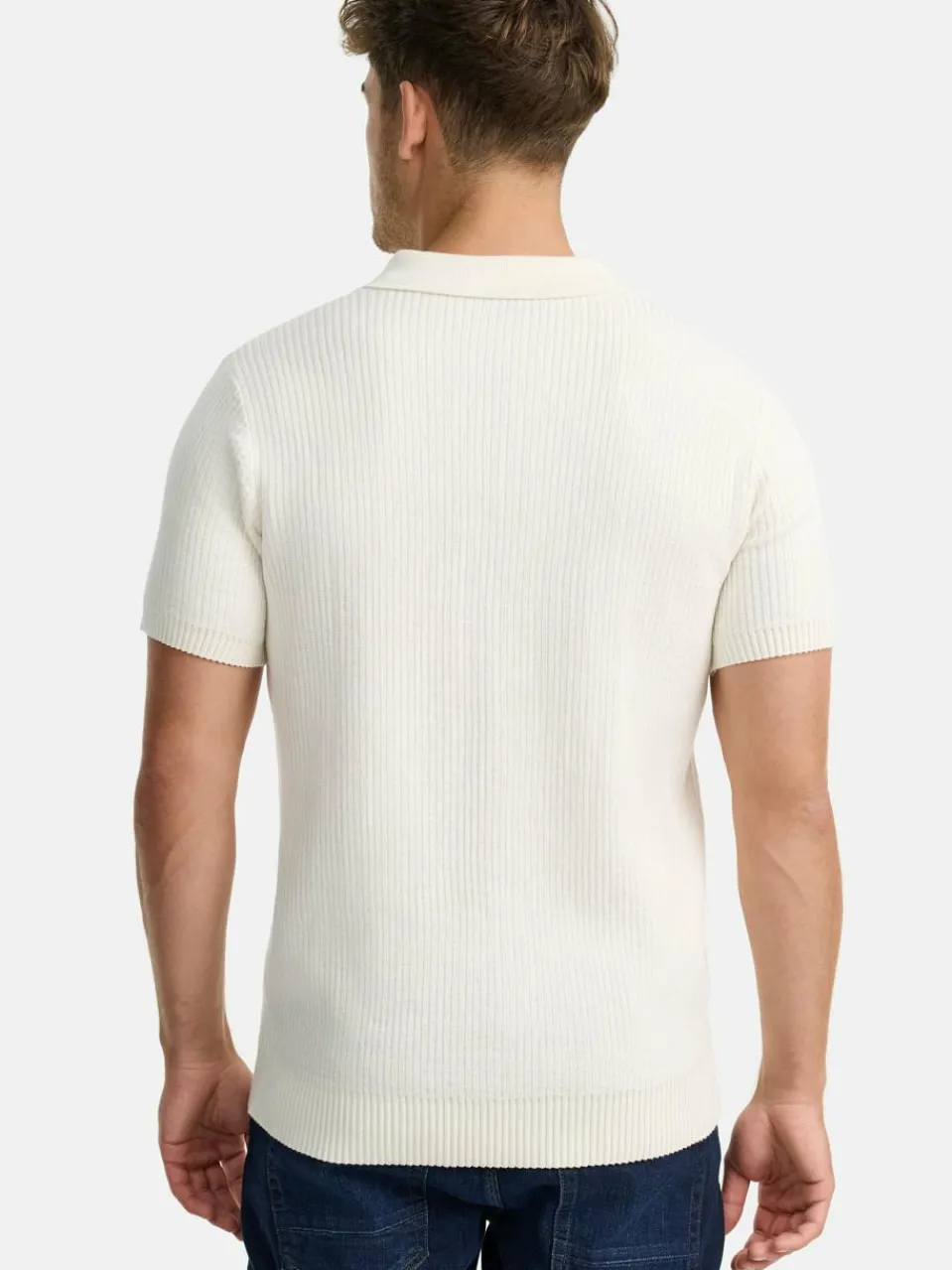 Indicode Poloshirts<Herren Poloshirt - INHarlo weiß uni