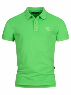 Indicode Poloshirts<Herren Poloshirt - INJorah grün uni