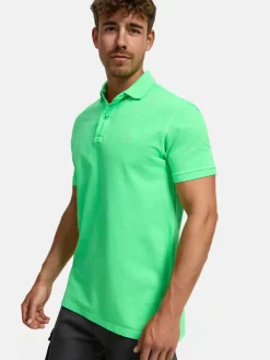 Indicode Poloshirts<Herren Poloshirt - INJorah grün uni