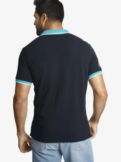 Jan Vanderstorm Poloshirts<Herren Poloshirt - IWAR blau uni