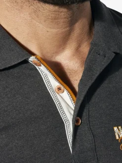 Jan Vanderstorm Poloshirts<Herren Poloshirt - JAKOV grau uni