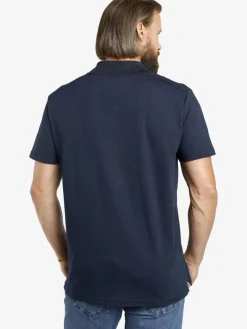 Jan Vanderstorm Poloshirts<Herren Poloshirt - JANO blau uni