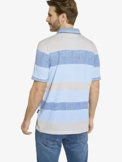 BABISTA Poloshirts<Herren Poloshirt - JENZO blau uni