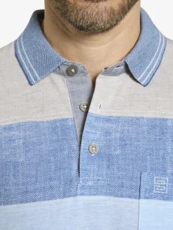 BABISTA Poloshirts<Herren Poloshirt - JENZO blau uni