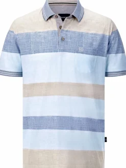 BABISTA Poloshirts<Herren Poloshirt - JENZO blau uni